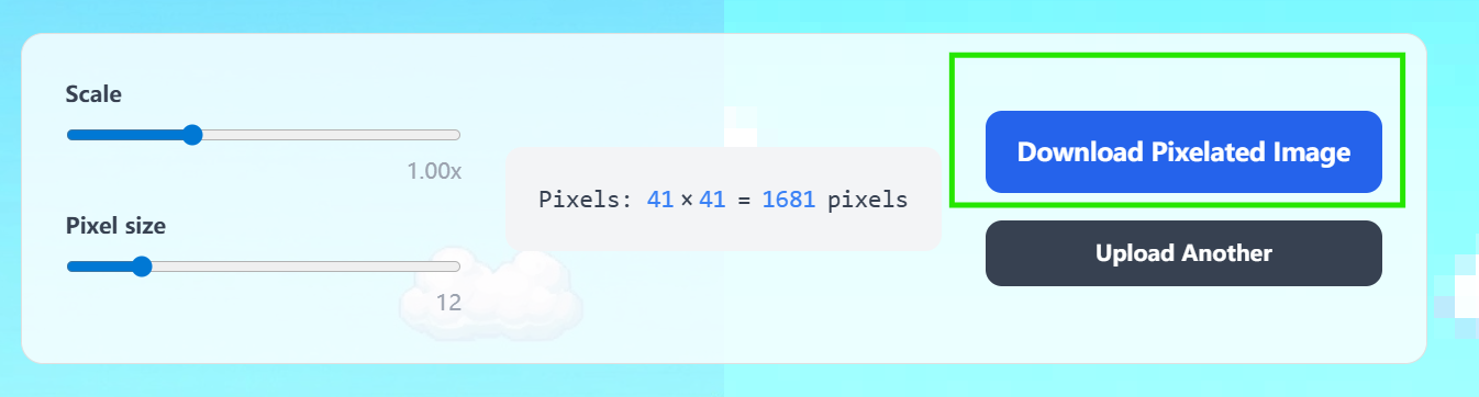 Download the wplace pixel art image