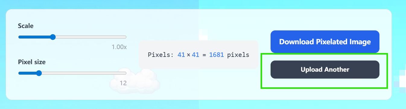 Upload to another image to calculate wplace pixel counts